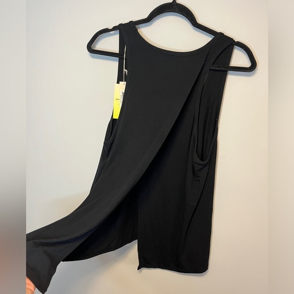 Summersalt NWT Convertible Split Back Tank Black Sz M - Picture 10 of 11